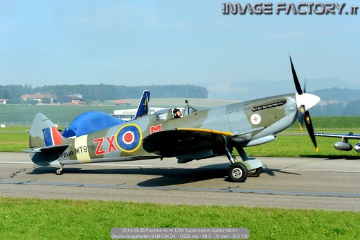 2014-09-06 Payerne Air14 1039 Supermarine Spitfire MkXVI